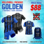 Golden volleyball team package price