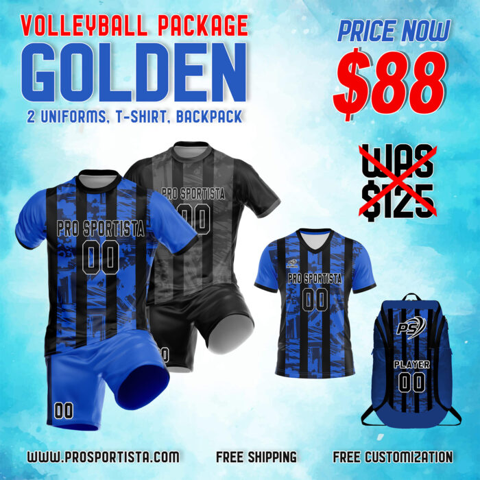 Golden volleyball team package price