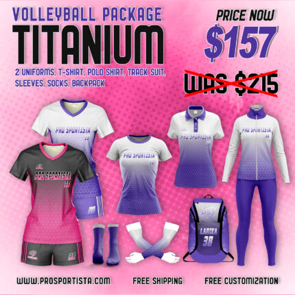 Titanium Volleyball Team Package