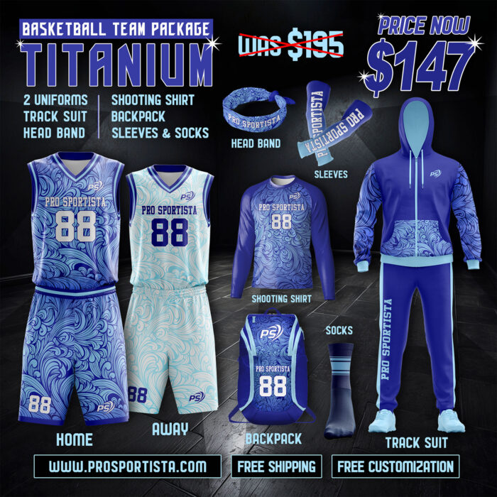 Titanium Basketball Team Package