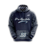 Made from 100% high-performance, moisture wicking, breathable polyester.