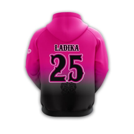 Made from 100% high-performance, moisture wicking, breathable polyester.