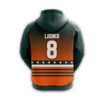 100% polyester fleece sublimation printing custom team hoodies