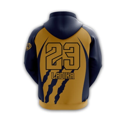 100% polyester fleece sublimation printing custom team hoodies