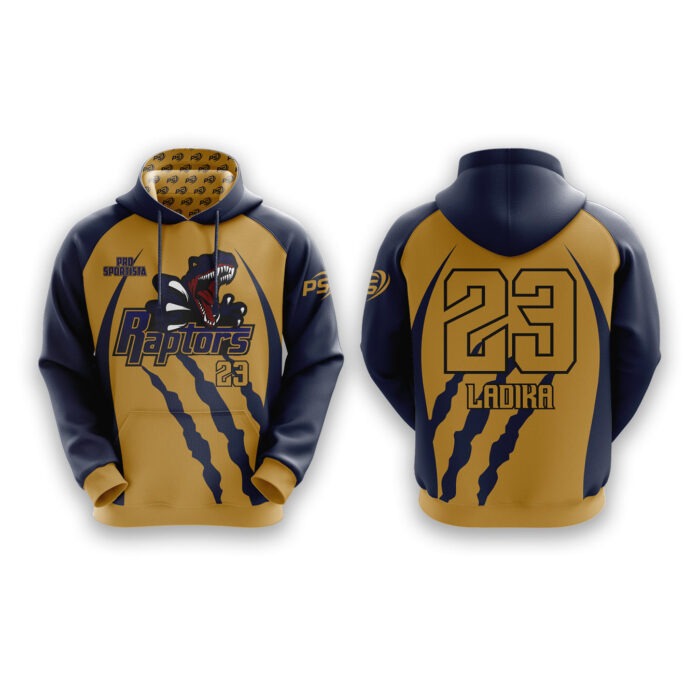 100% polyester fleece sublimation printing custom team hoodies