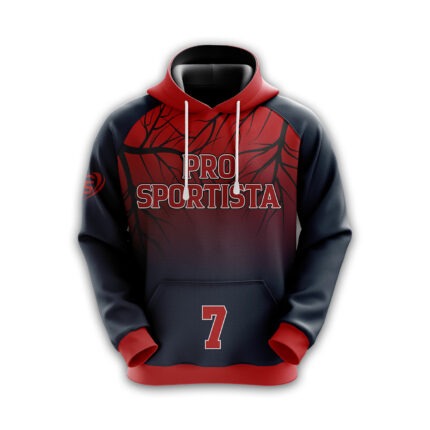 100% polyester fleece sublimation printing custom team hoodies