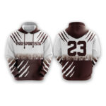 100% polyester fleece sublimation printing custom team hoodies