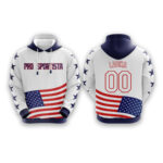 100% polyester fleece sublimation printing custom team hoodies