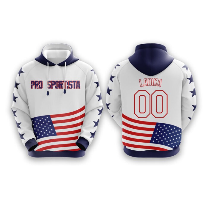 100% polyester fleece sublimation printing custom team hoodies